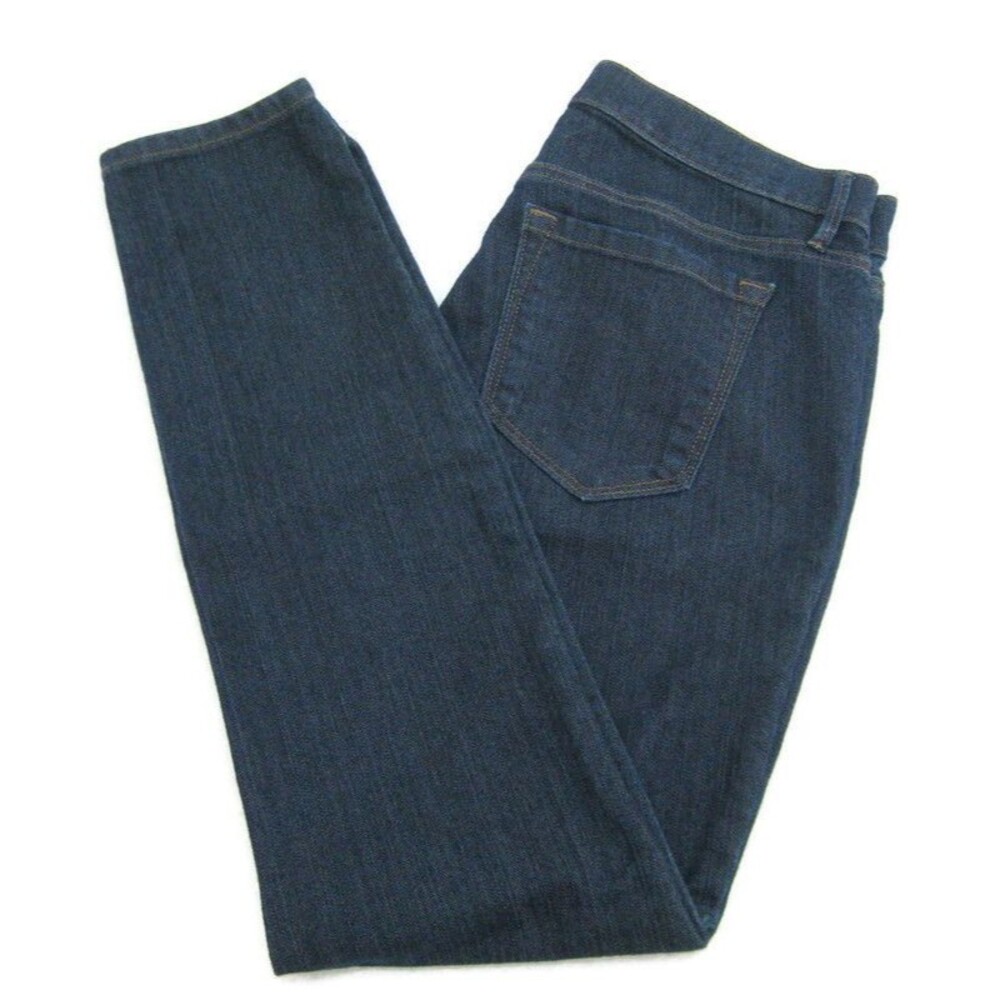 ANN TAYLOR LOFT Women's (Size 6 31x30) Dark Blue Skinny Jeans Denim Pants
